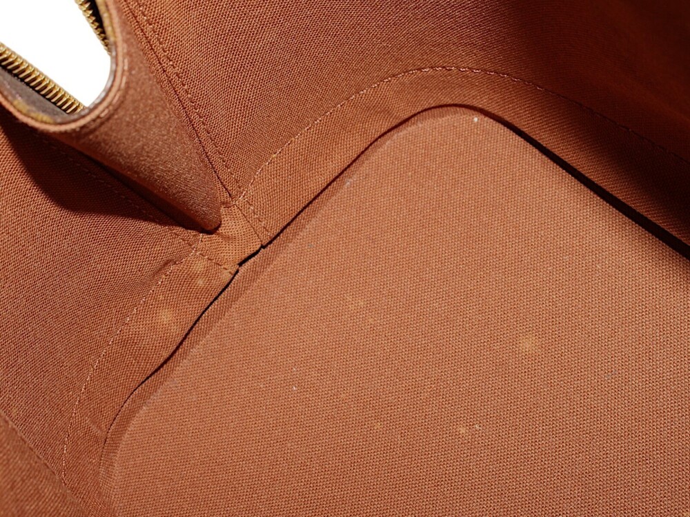 LOUIS VUITTON Alma Handbag Monogram Brown
